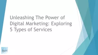 Unleashing The Power of Digital Marketing