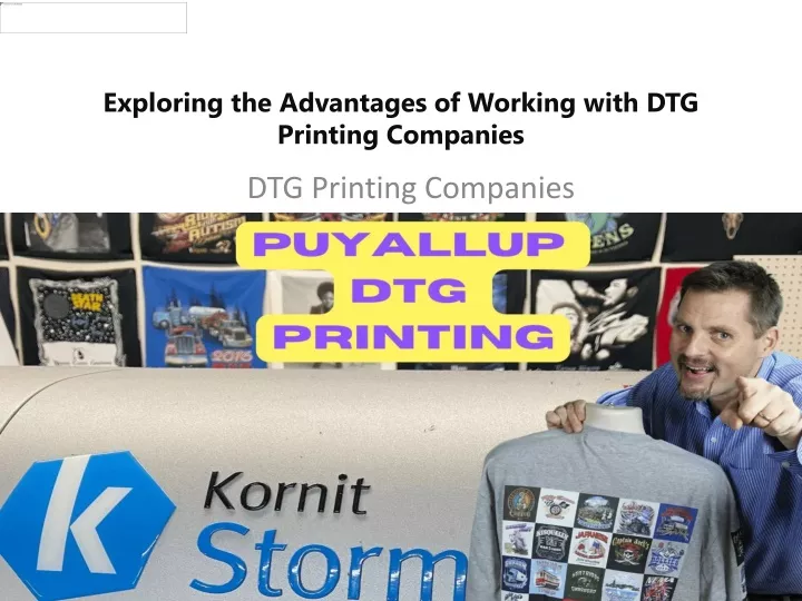 exploring the advantages of working with dtg printing companies