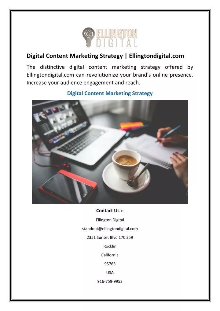 digital content marketing strategy