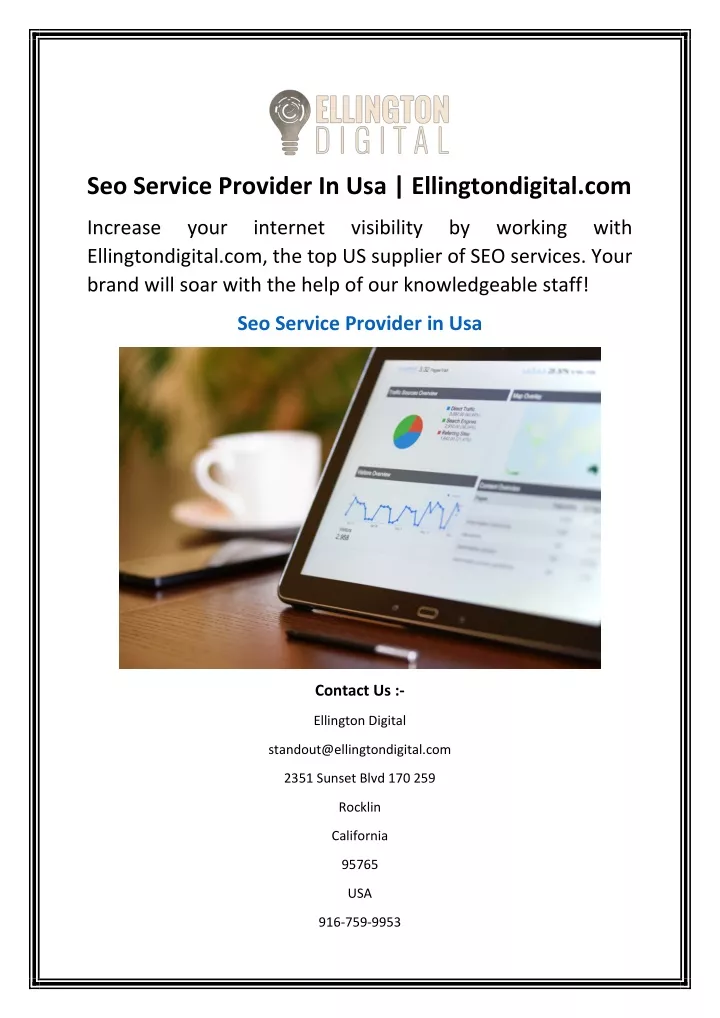 seo service provider in usa ellingtondigital com