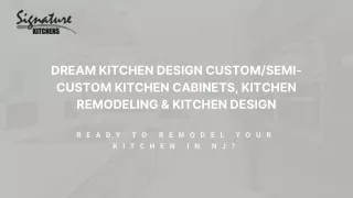 Dream Kitchen Design in NJ
