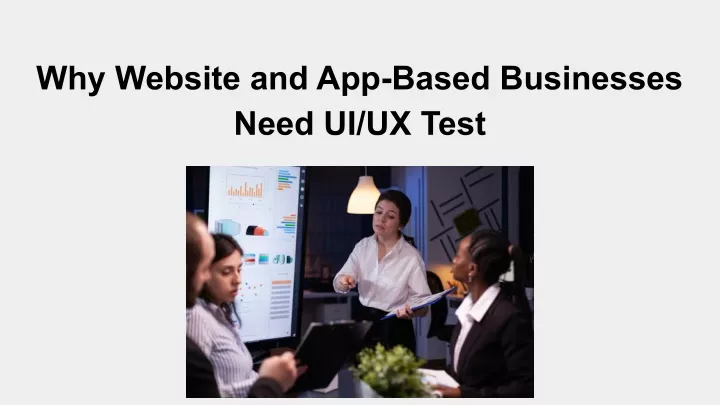 why website and app based businesses need