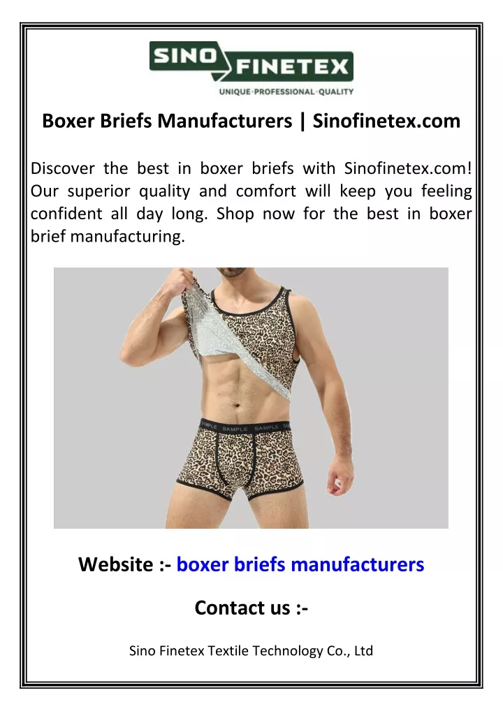 boxer briefs manufacturers sinofinetex com