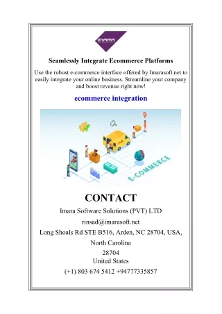 Seamlessly Integrate Ecommerce Platforms