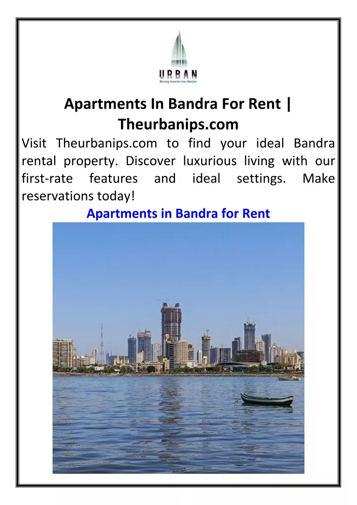 apartments in bandra for rent theurbanips