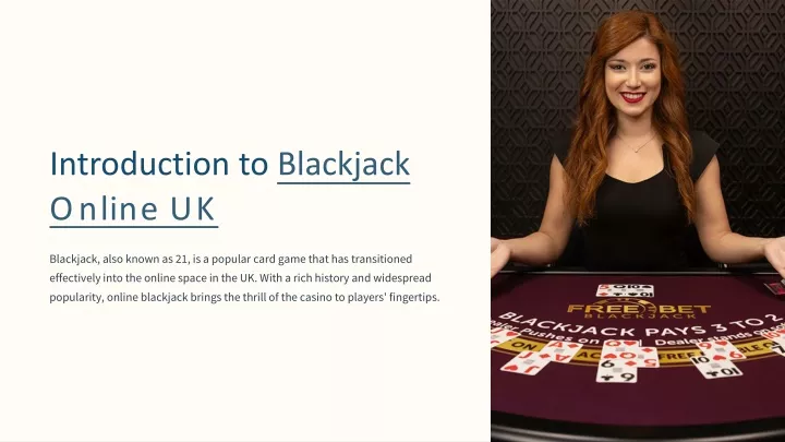 introduction to blackjack online uk
