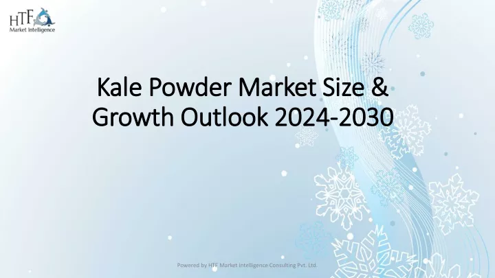 kale powder market size growth outlook 2024 2030