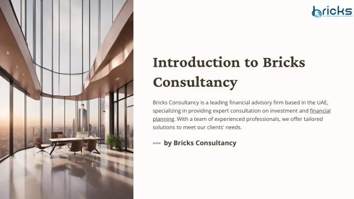 introduction to bricks consultancy