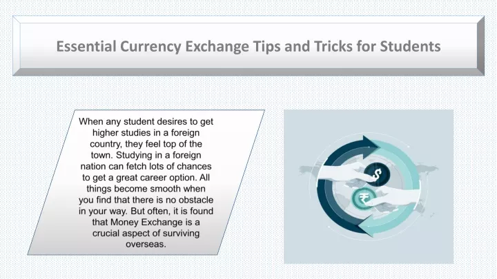 essential currency exchange tips and tricks