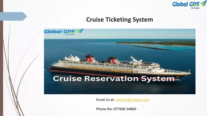 cruise ticketing system