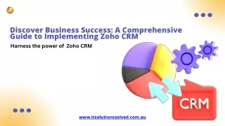 Discover Business Success: A Comprehensive Guide to Implementing Zoho CRM