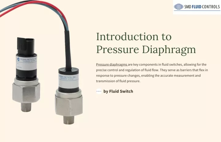 introduction to pressure diaphragm
