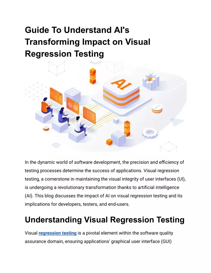 guide to understand ai s transforming impact