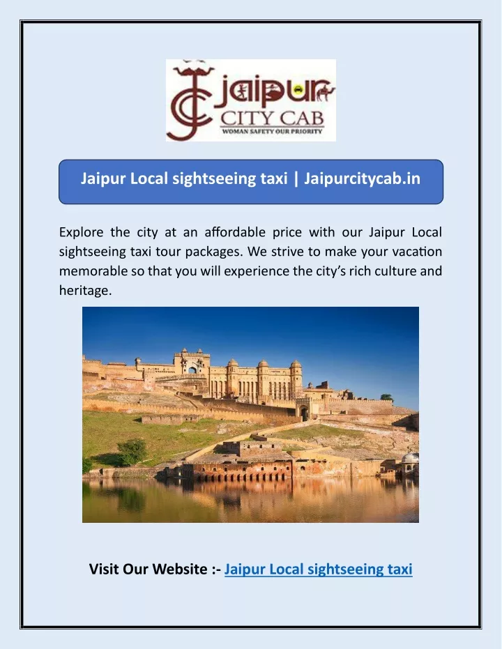 jaipur local sightseeing taxi jaipurcitycab in