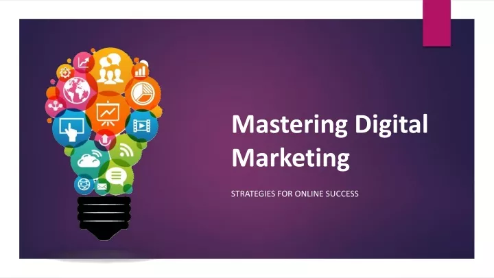 mastering digital marketing