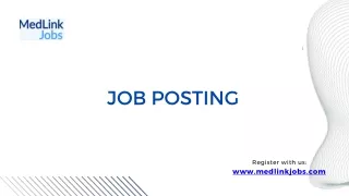 MedLink Health Care Job Posting pdf