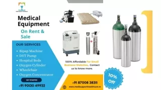 Rental and Sale of Medical Equipment in Delhi