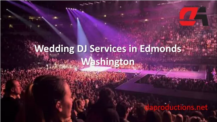 wedding dj services in edmonds washington
