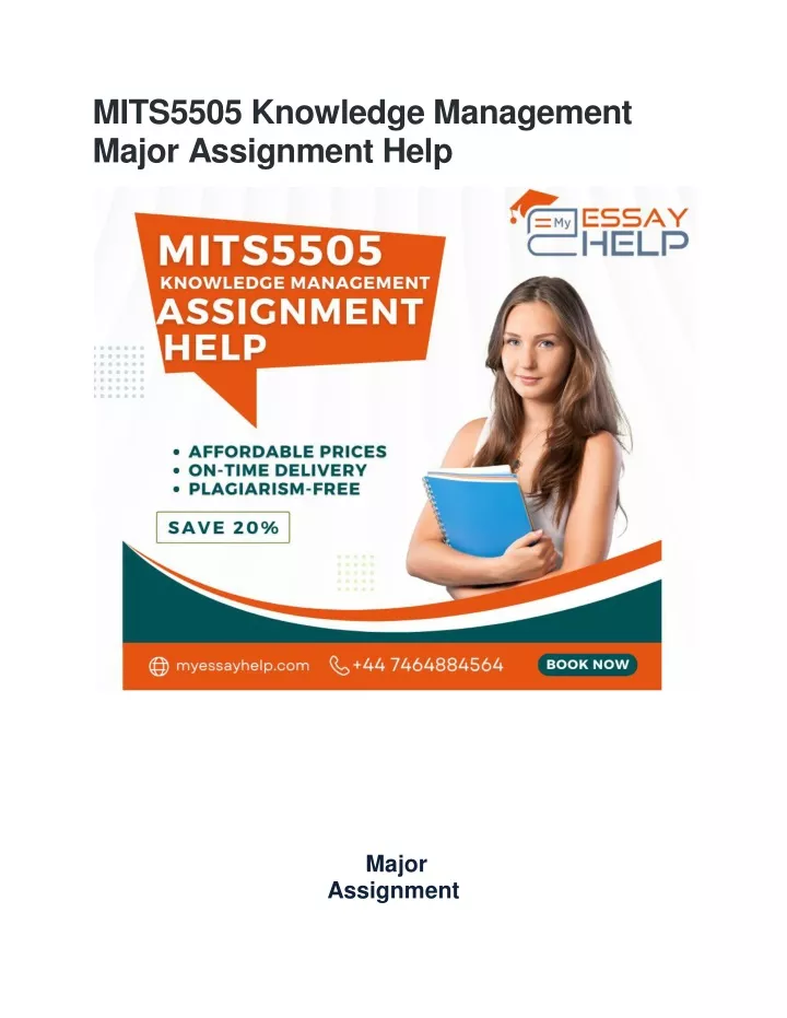 mits5505 knowledge management major assignment