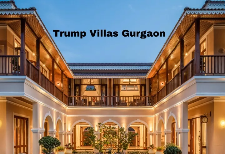 trump villas gurgaon