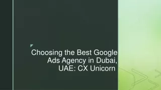 google ads agency in dubai and ppc agency in dubai