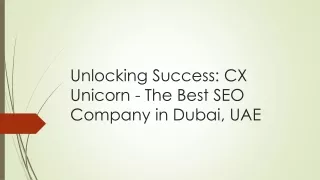 SEO in Dubai and SEO companies in Dubai