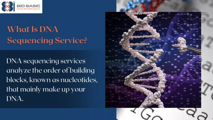 what is dna sequencing service