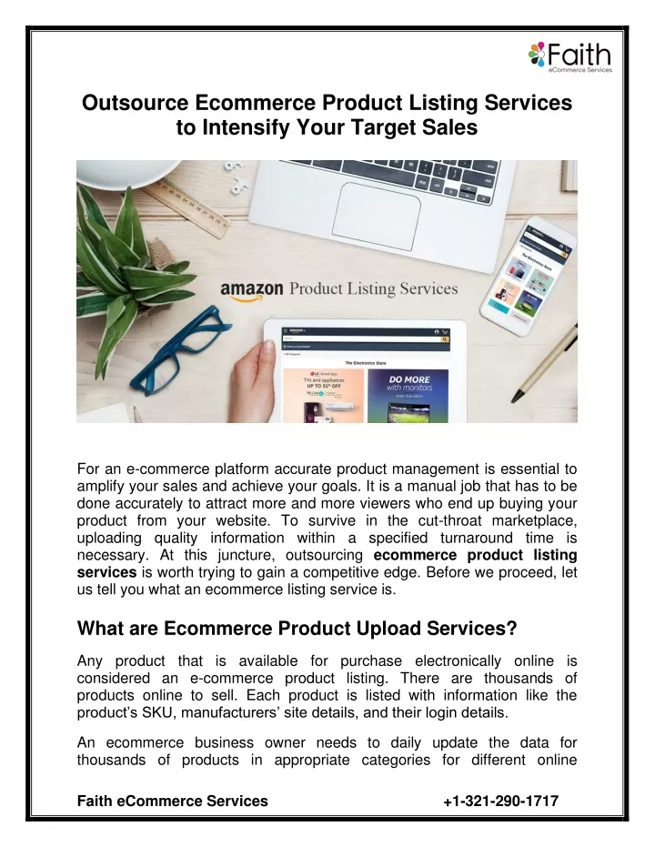 outsource ecommerce product listing services