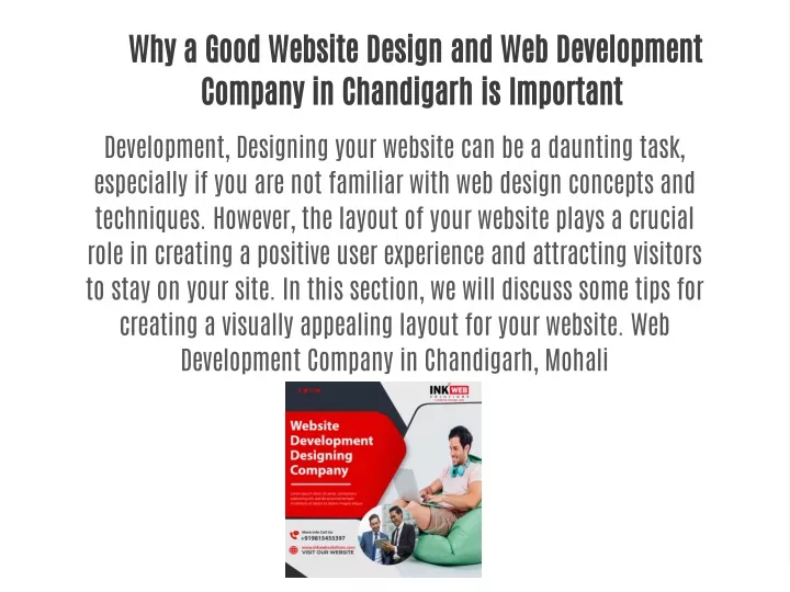 why a good website design and web development