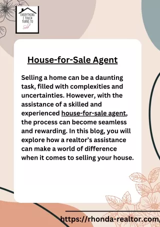 Proven House-for-Sale Agent Solutions