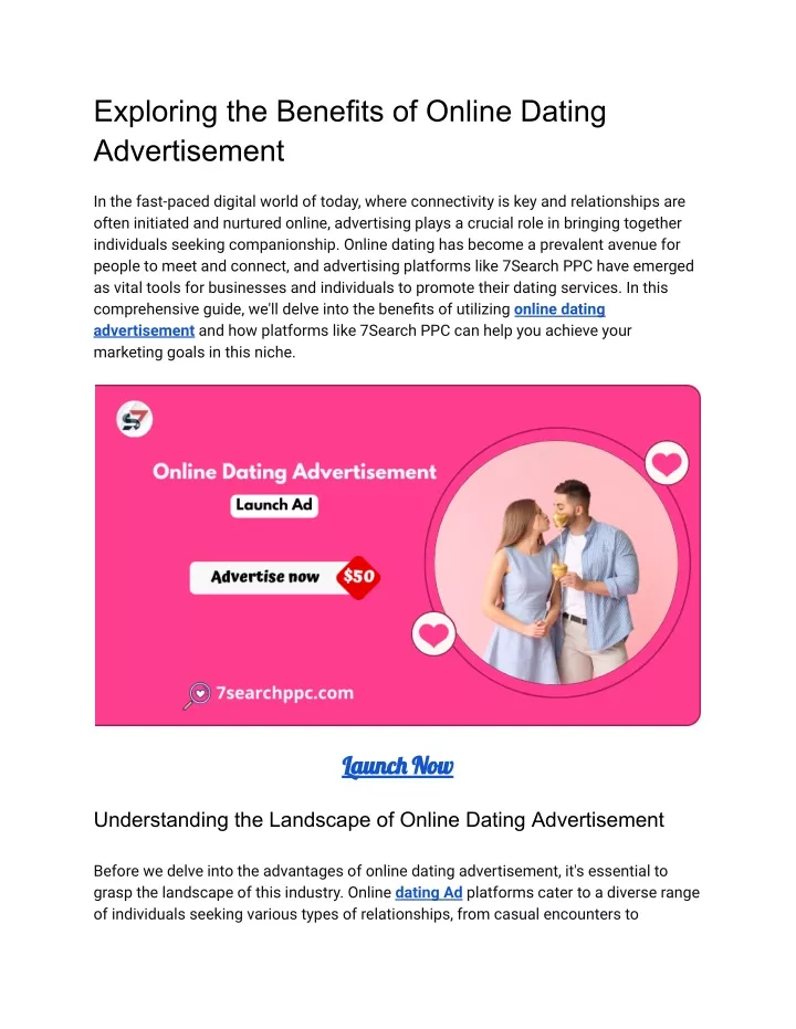 exploring the benefits of online dating