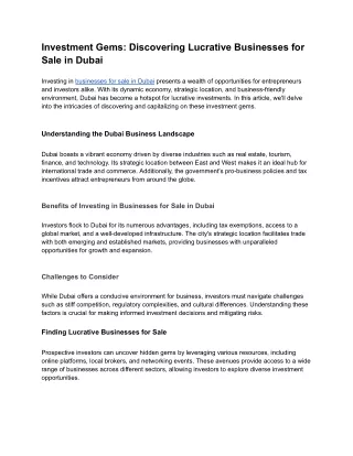 Investment Gems_ Discovering Lucrative Businesses for Sale in Dubai (1)