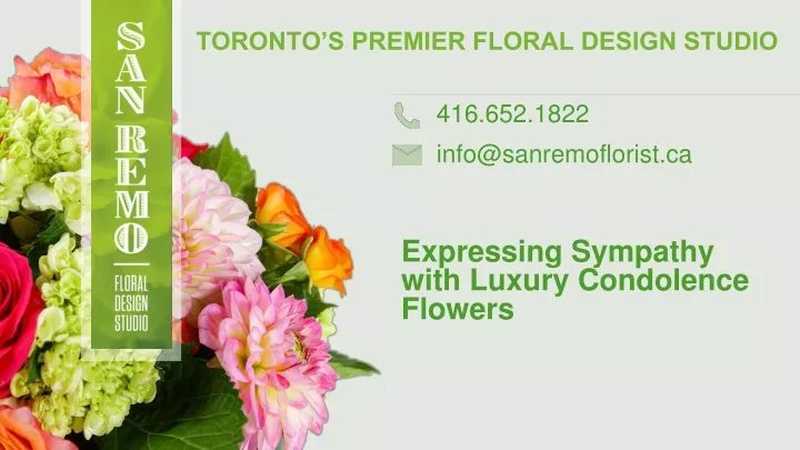 toronto s premier floral design studio