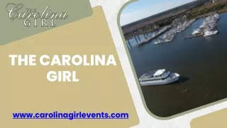 Charleston Harbor Rehearsal Dinners - The Carolina Girl