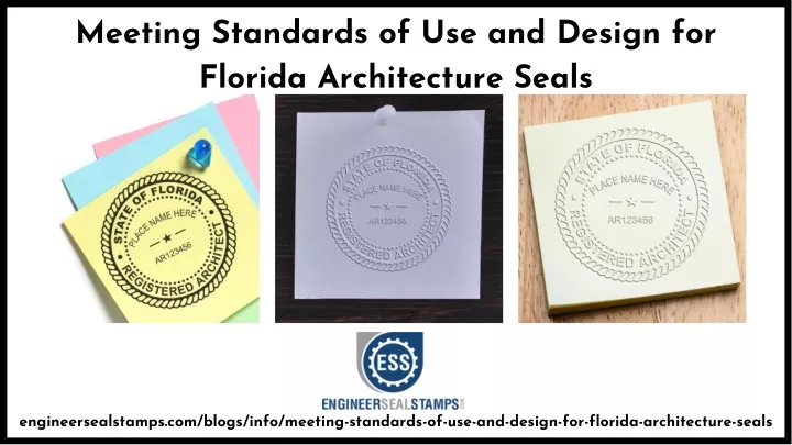 meeting standards of use and design for florida