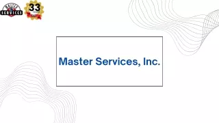 Master Services, Inc.