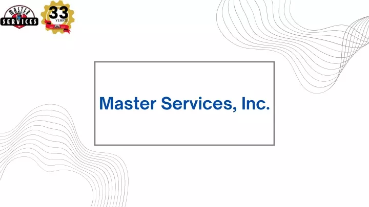 master services inc