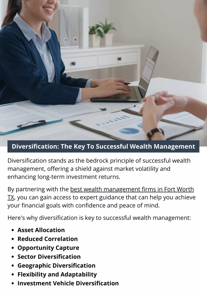 diversification the key to successful wealth
