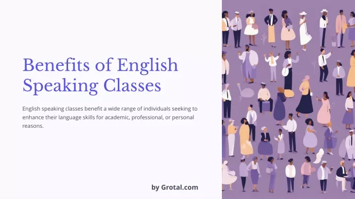 benefits of english speaking classes