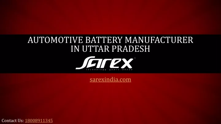 automotive battery manufacturer in uttar pradesh