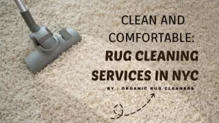 Rug Cleaning Services in NYC - Organic Rug Cleaners