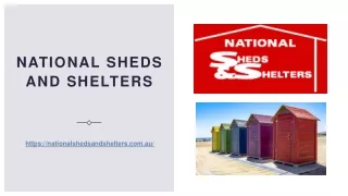 Beautifully Designed Farm Sheds: National Sheds and Shelters