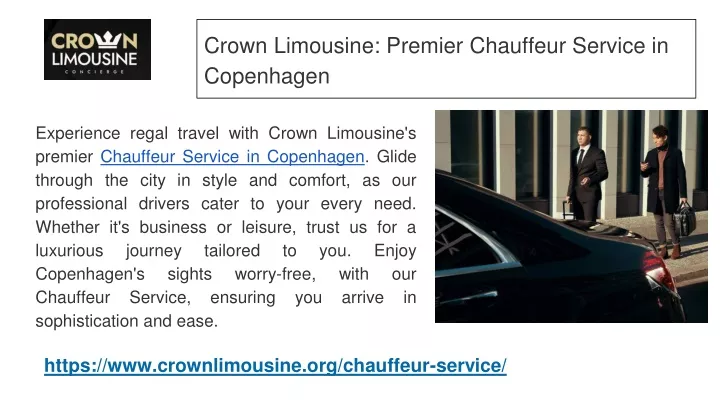 crown limousine premier chauffeur service in copenhagen