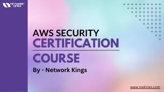 AWS Security certification