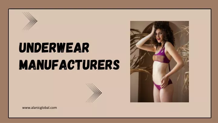 underwear manufacturers