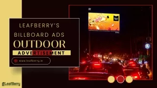 Welcome to LeafBerry Outdoor Advertising: Electronic Billboard Perfection in Eve