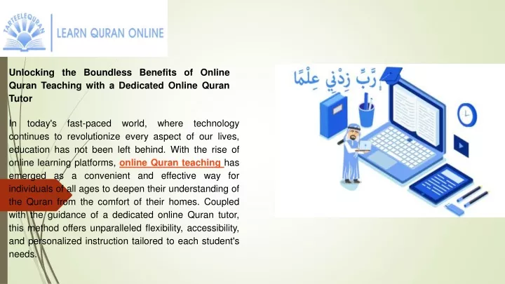 unlocking the boundless benefits of online quran