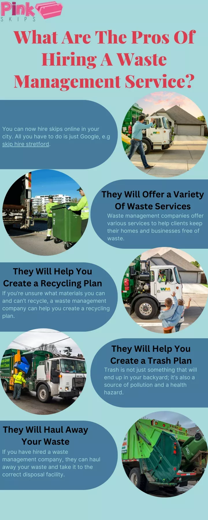 what are the pros of hiring a waste management