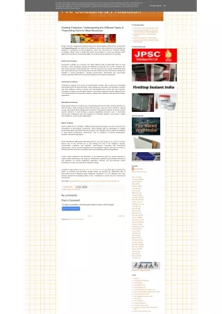 Painting Protection Understanding the Different Types of Fireproofing Paint for Steel Structures
