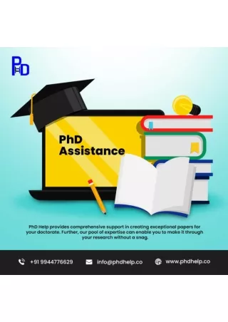 PhD Help| PhD Thesis Writing | PhD Assistance